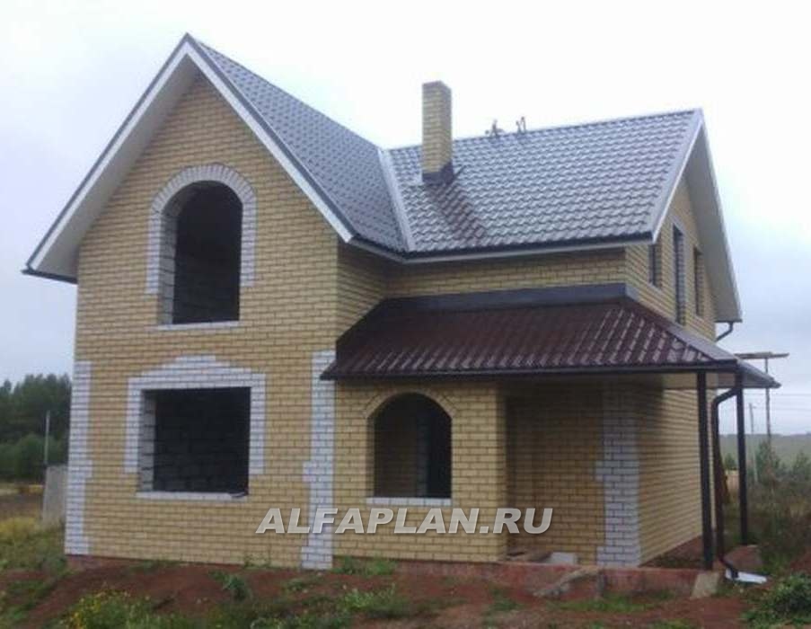 Строительство дома по проекту 103H - фото №10