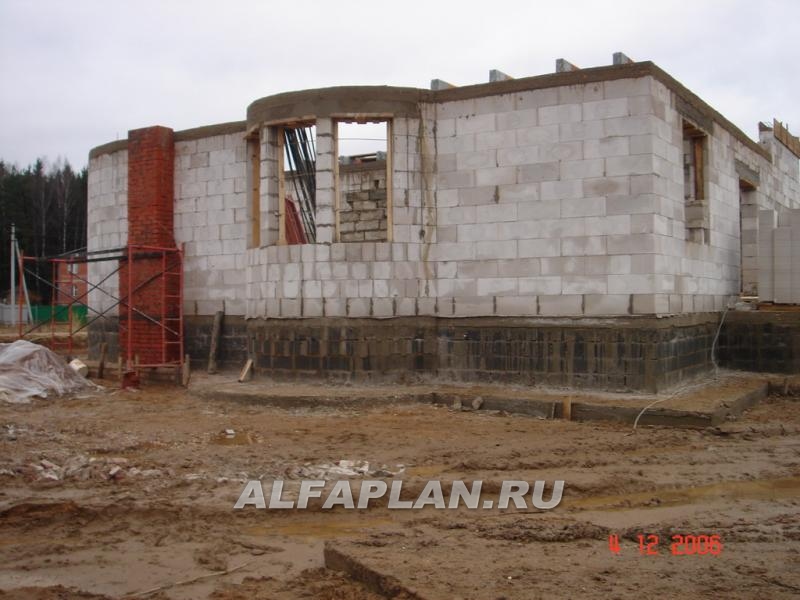 Строительство дома по проекту 25C - фото №9