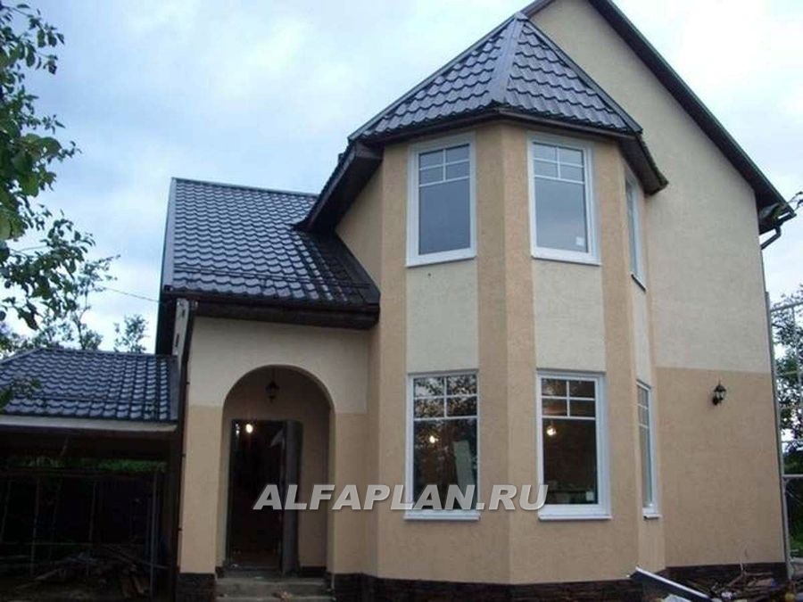 Строительство дома по проекту 40A - фото №6