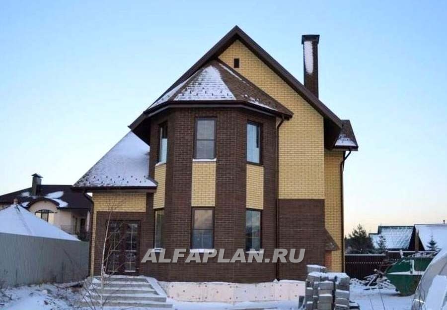 Строительство дома по проекту 40A - фото №9