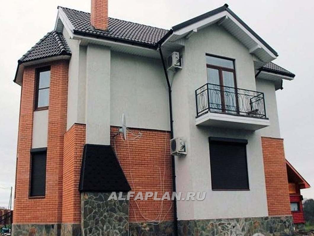 Строительство дома по проекту 40A - фото №2