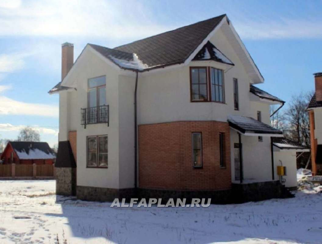 Строительство дома по проекту 40A - фото №3