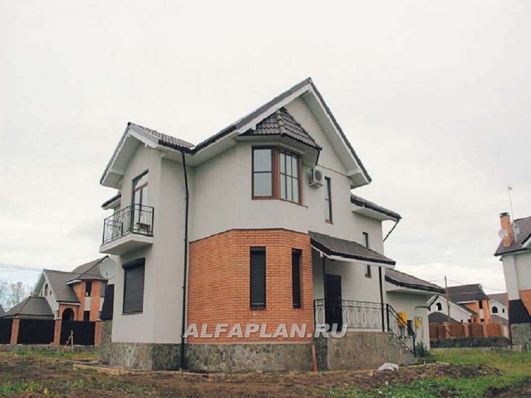 Строительство дома по проекту 40A - фото №4