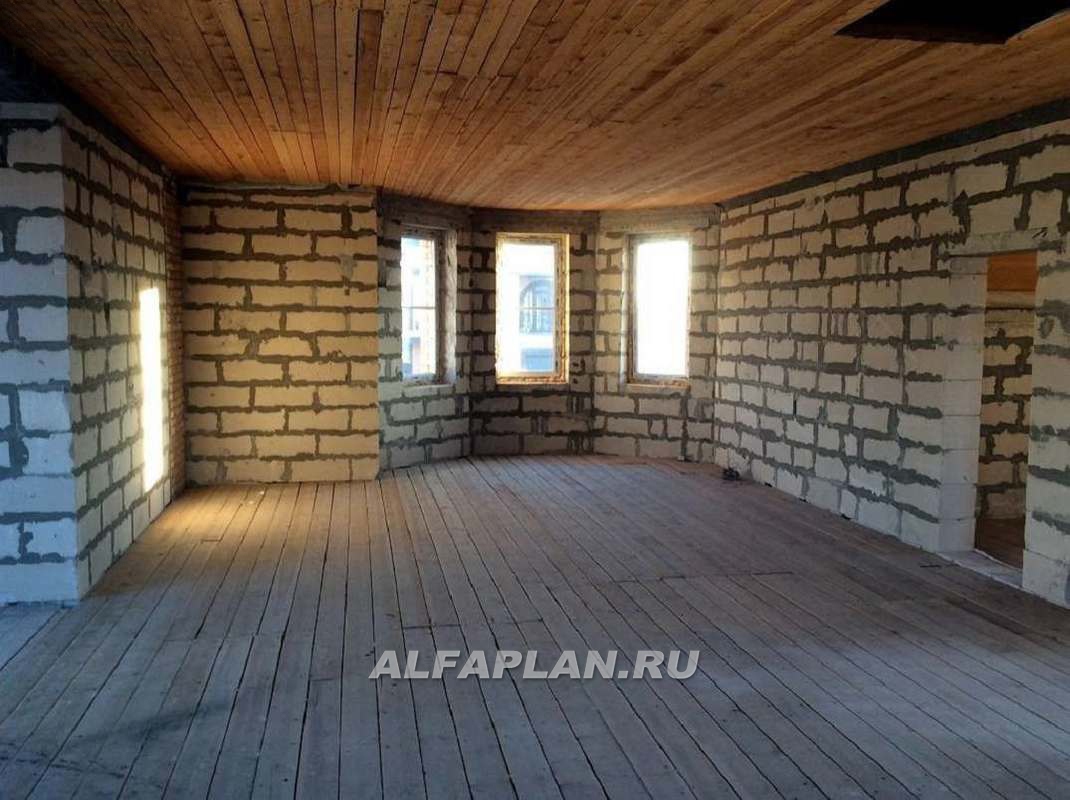 Строительство дома по проекту 40A - фото №6