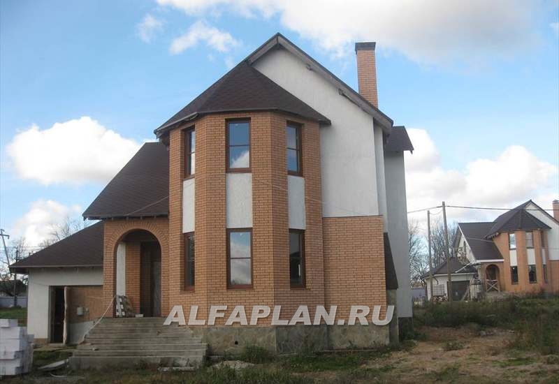 Строительство дома по проекту 40A - фото №3