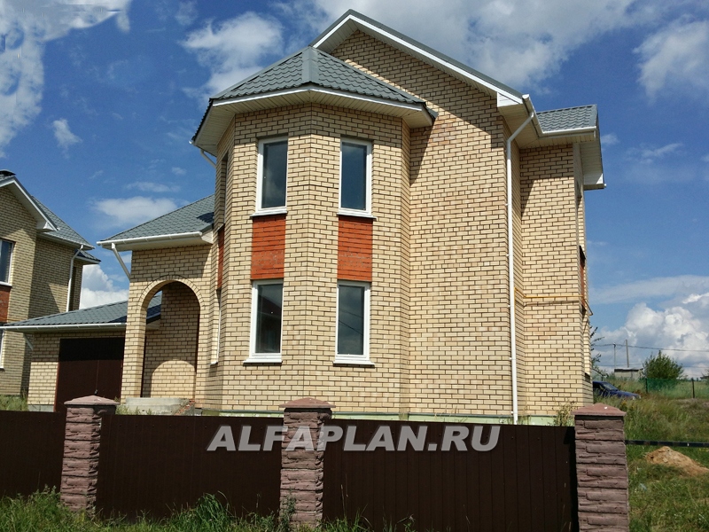 Строительство дома по проекту 40A - фото №2