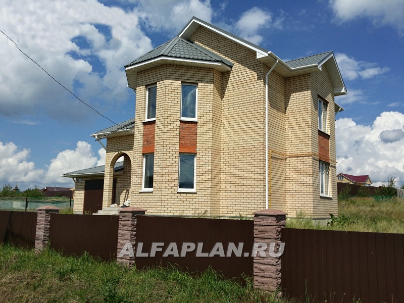 Строительство дома по проекту 40A - фото №3