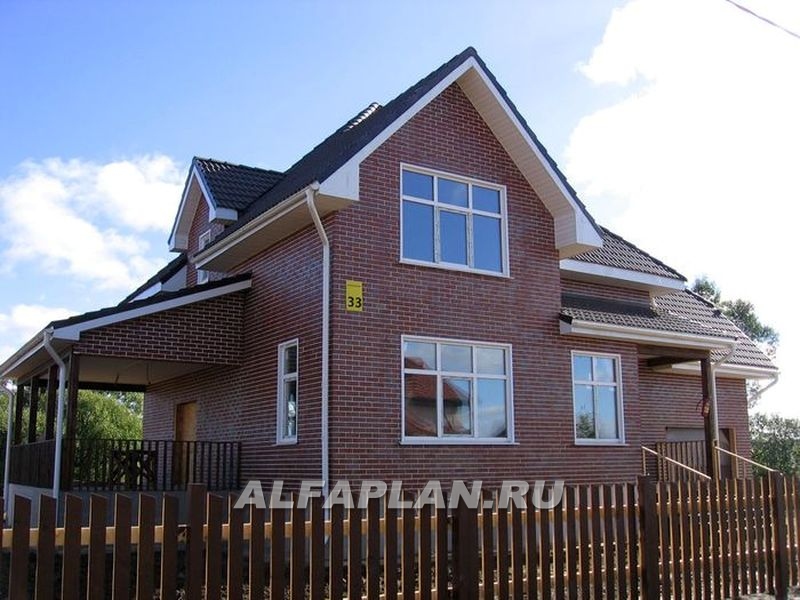 Строительство дома по проекту 44A - фото №3