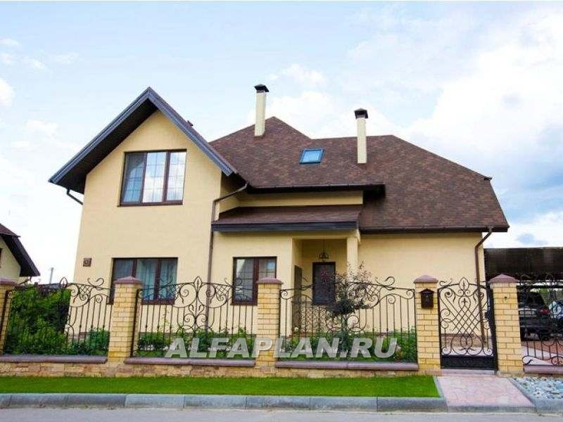 Строительство дома по проекту 44A - фото №6