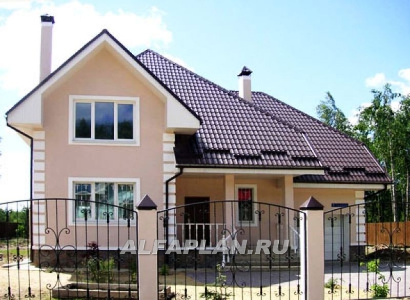 Строительство дома по проекту 44A - фото №7