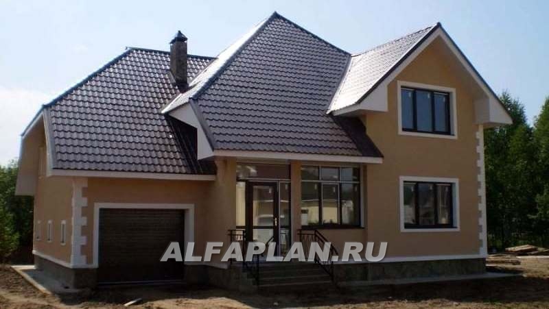 Строительство дома по проекту 44A - фото №15