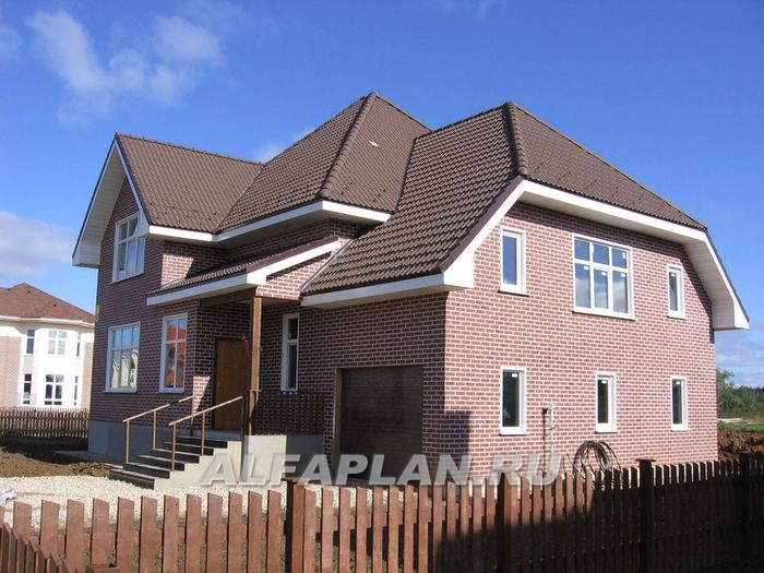 Строительство дома по проекту 44A - фото №3