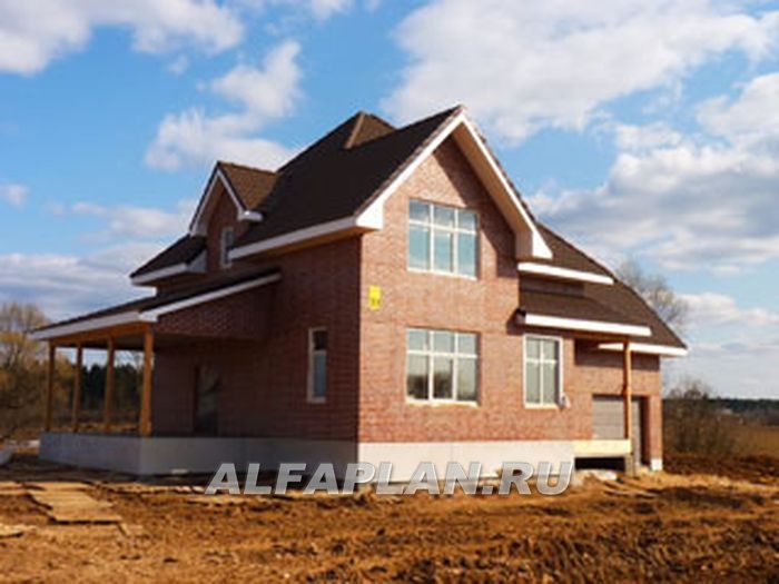 Строительство дома по проекту 44A - фото №4