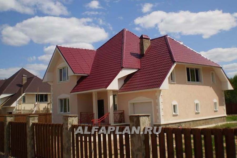 Строительство дома по проекту 44A - фото №3