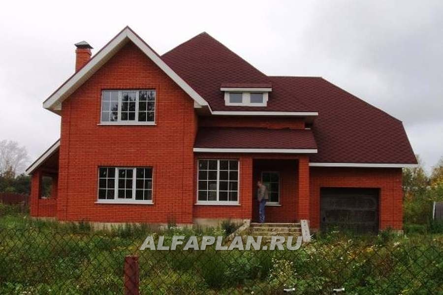 Строительство дома по проекту 44A - фото №5