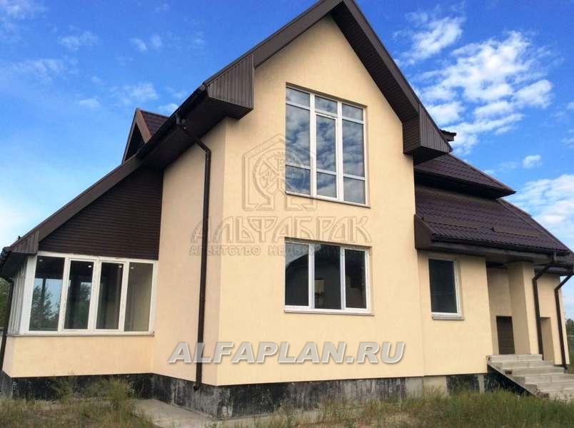 Строительство дома по проекту 44A - фото №7