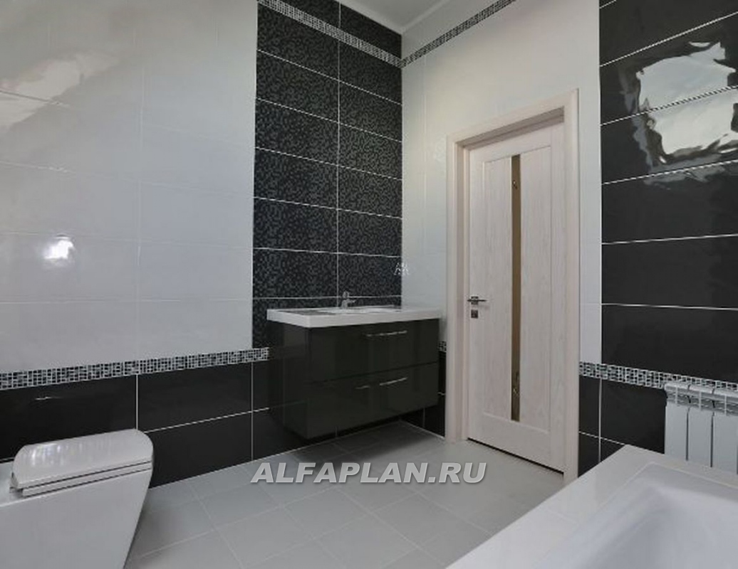 Строительство дома по проекту 45A - фото №9