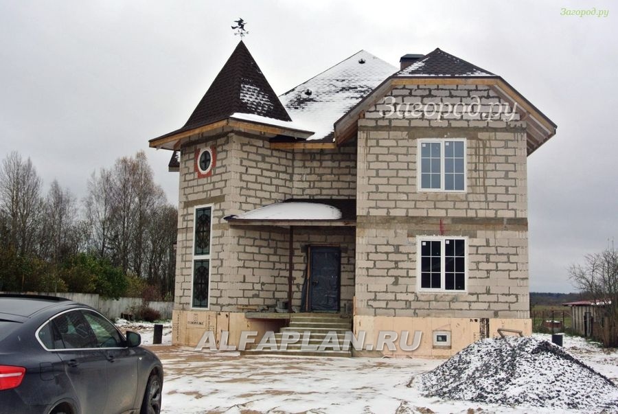 Строительство дома по проекту 45A - фото №1