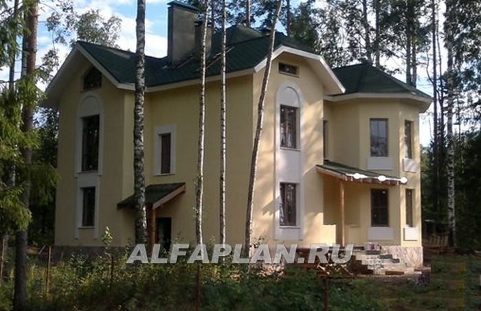 Строительство дома по проекту 49A - фото №1