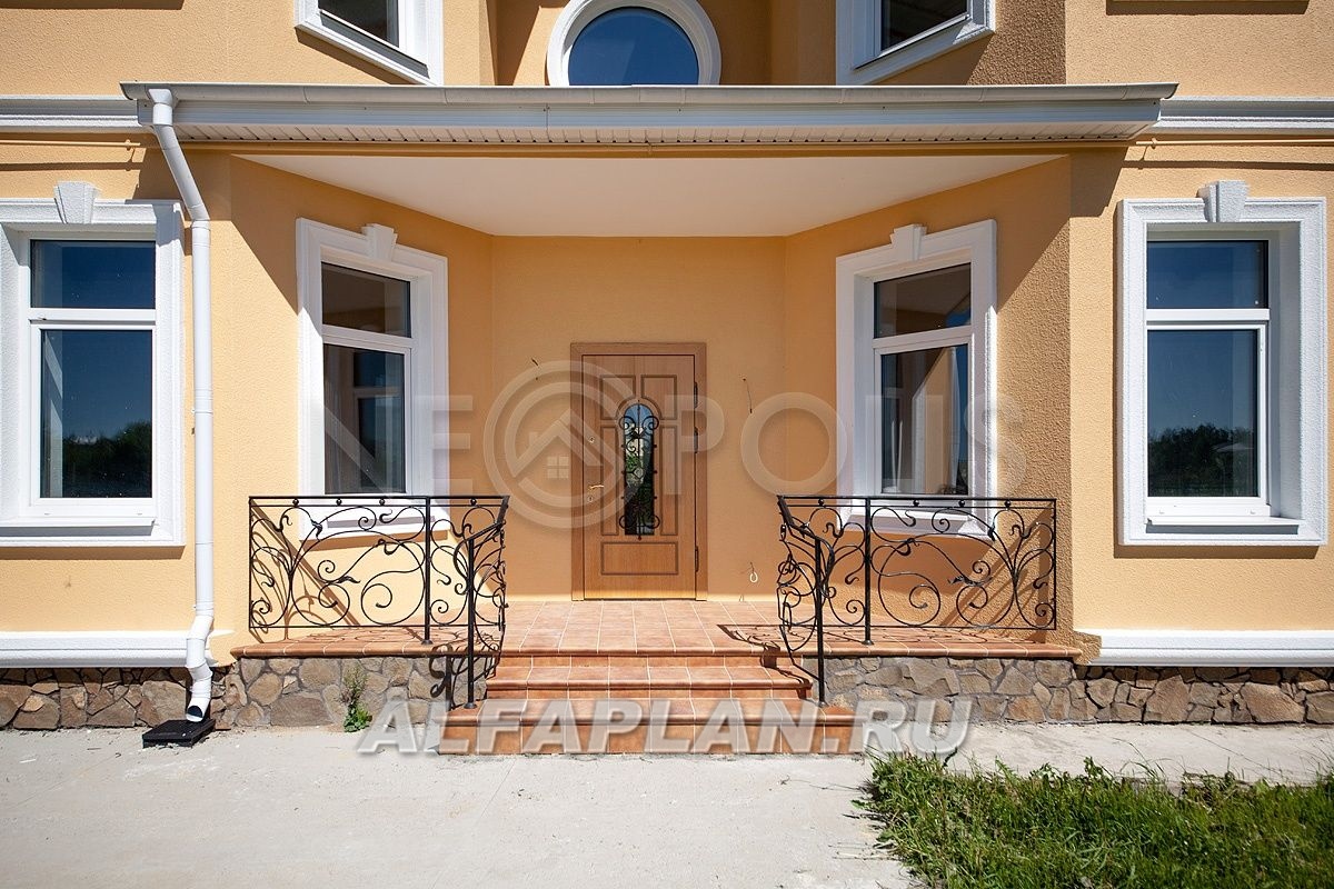 Строительство дома по проекту 49E - фото №16