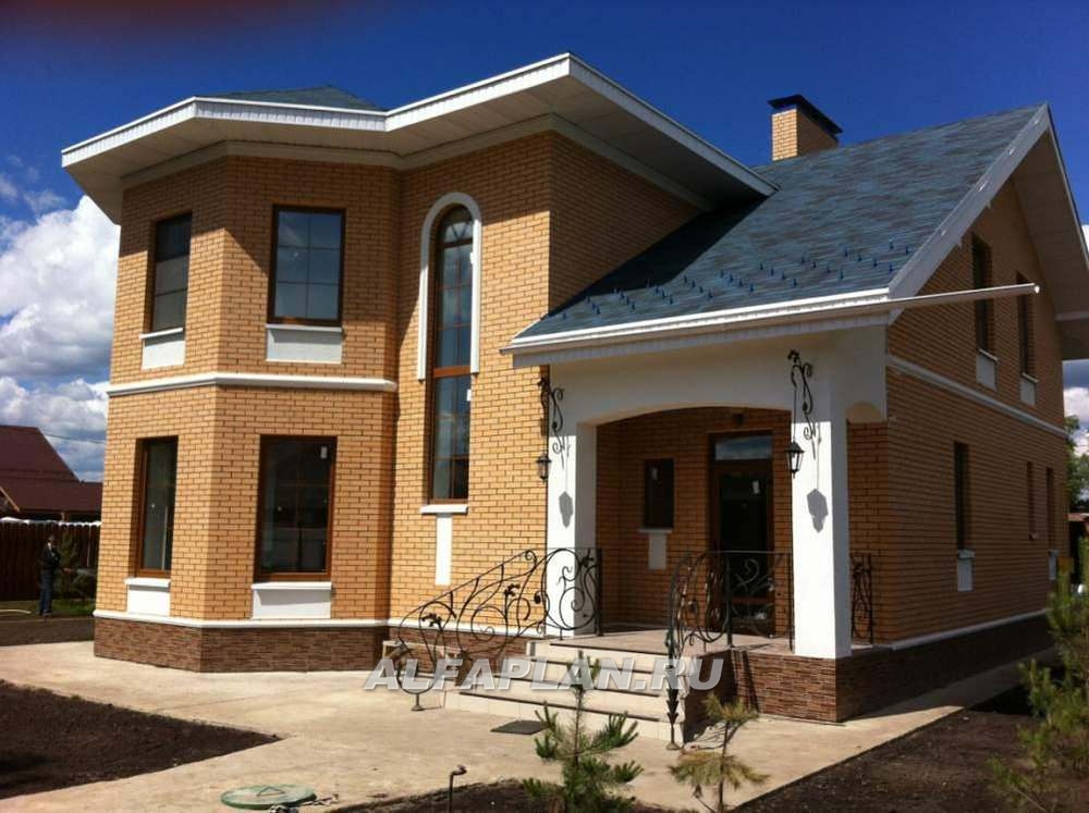 Строительство дома по проекту 56B - фото №1