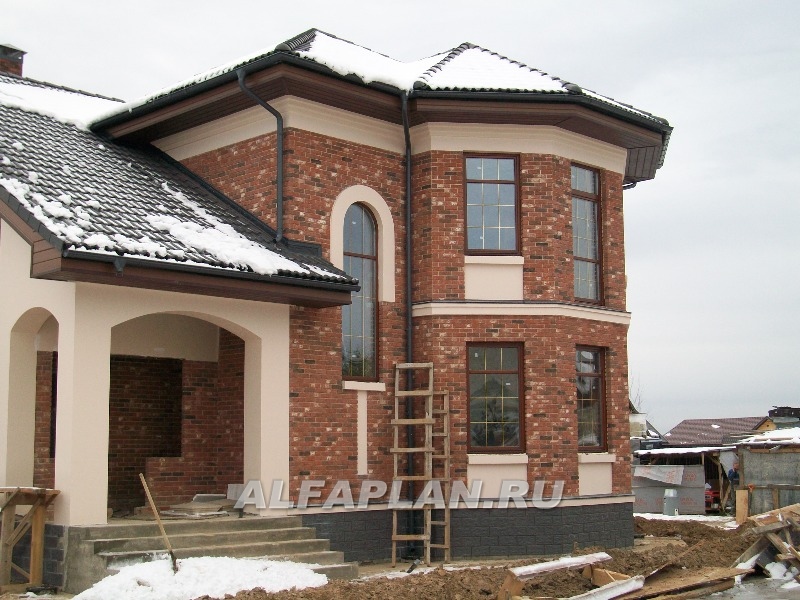 Строительство дома по проекту 56B - фото №2