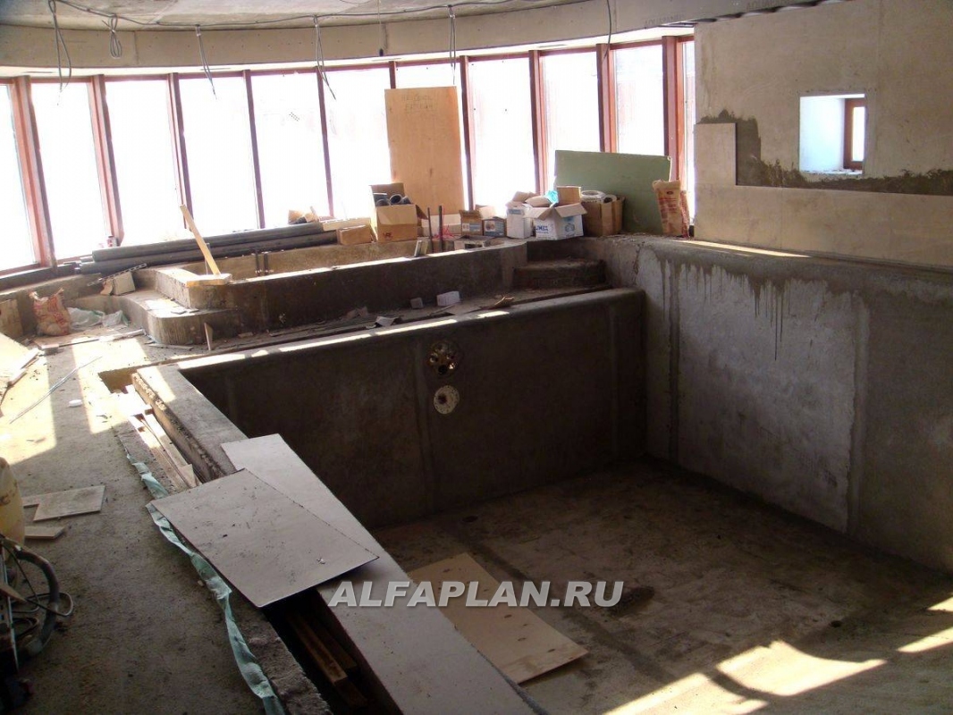 Строительство дома по проекту 58A - фото №11