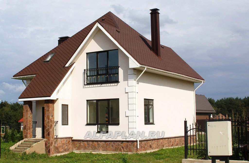 Строительство дома по проекту 61A - фото №1