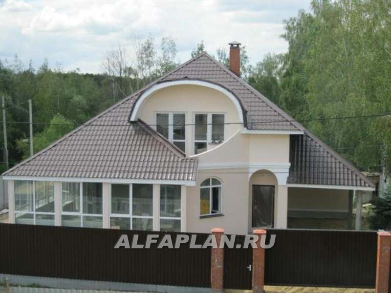 Строительство дома по проекту 64A - фото №1