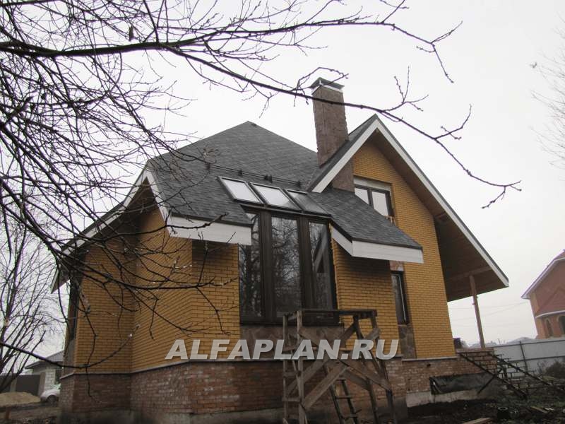 Строительство дома по проекту 66A - фото №3