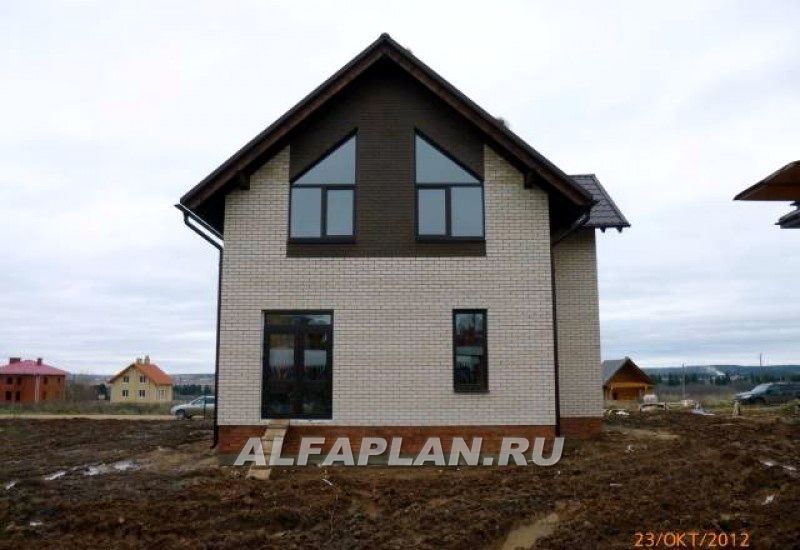 Строительство дома по проекту 71B - фото №6