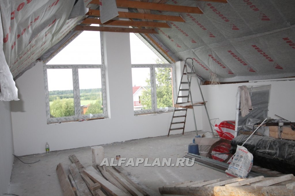 Строительство дома по проекту 71B - фото №17