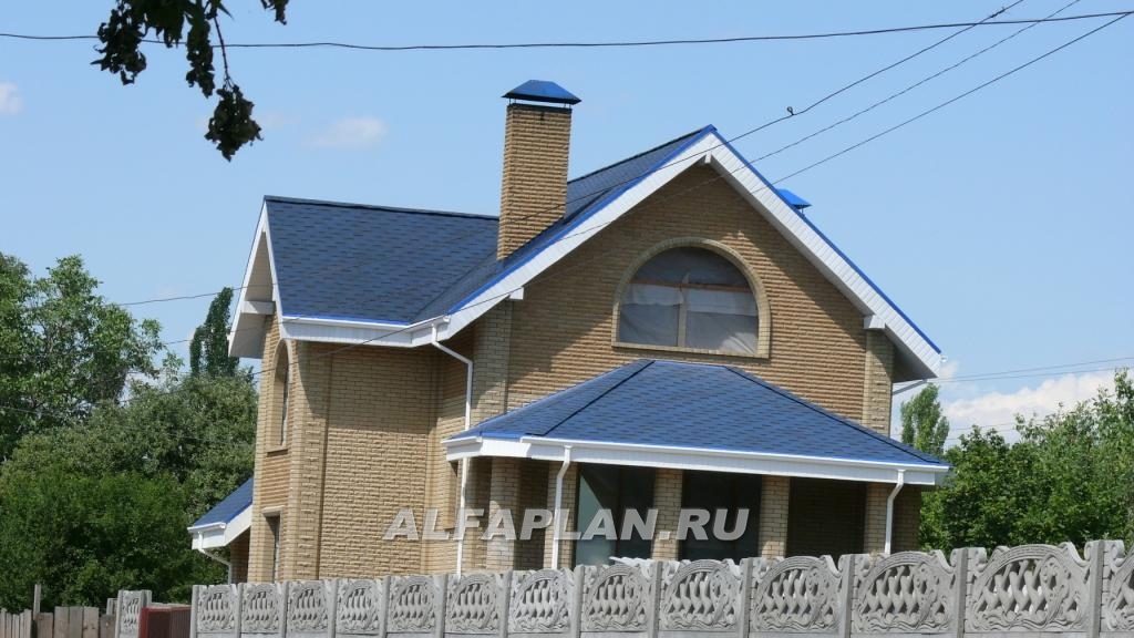 Строительство дома по проекту 72E - фото №2