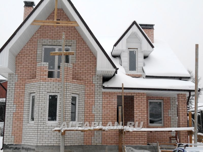 Строительство дома по проекту 73B - фото №2