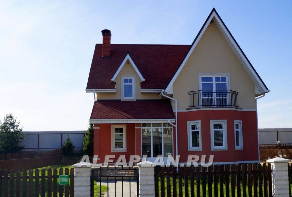 Строительство дома по проекту 73A - фото №5