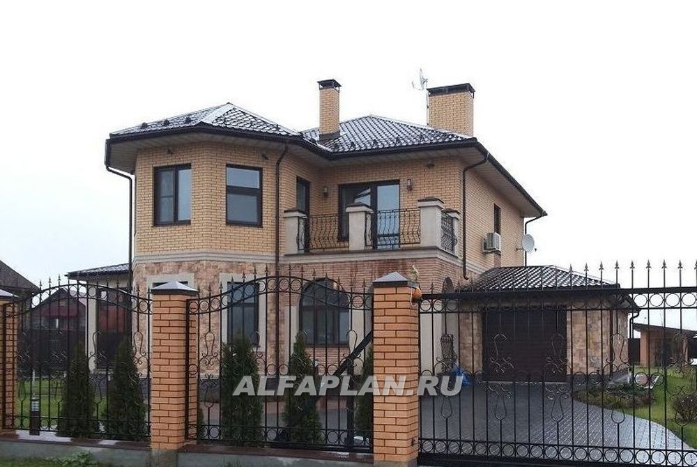 Строительство дома по проекту 74A - фото №2