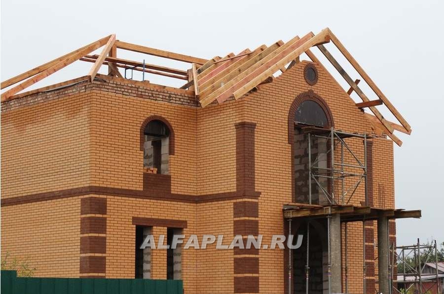 Строительство дома по проекту 78A - фото №9