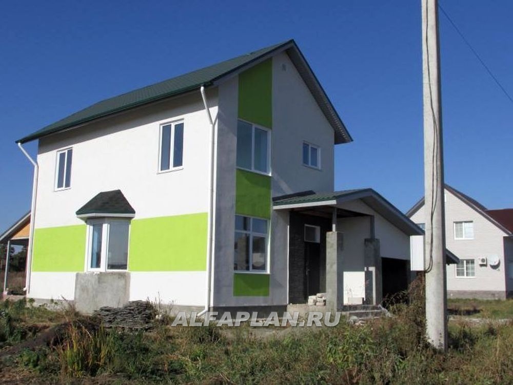 Строительство дома по проекту 79B - фото №1