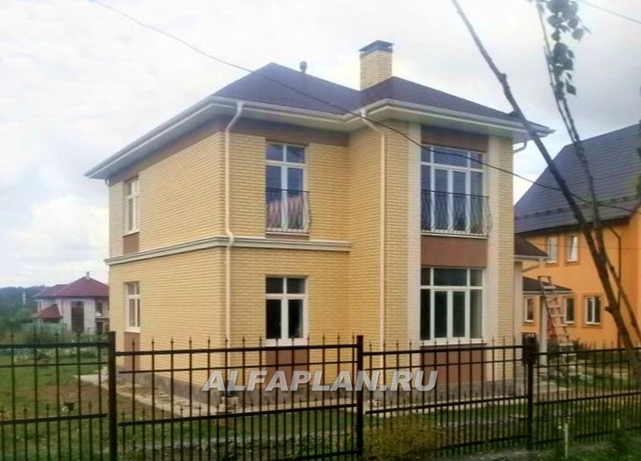 Строительство дома по проекту 82A - фото №6