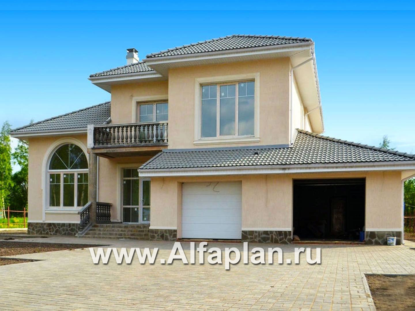 Строительство дома по проекту 86A - фото №2