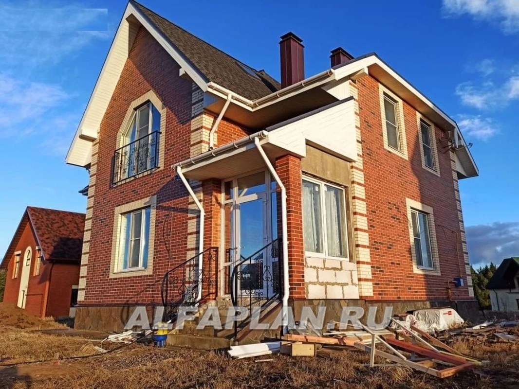 Строительство дома по проекту 88B - фото №3