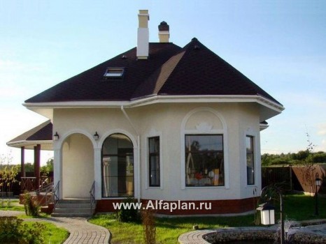 Проекты домов Альфаплан - «Душечка» - удобный дом для жизни и отдыха - превью дополнительного изображения №2